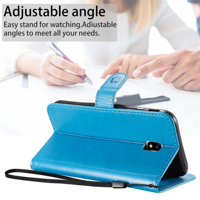 Ốp lưng da PU kiểu ví cho Samsung Galaxy J2 J3 J5 Pro 2017 2018 Wallet Case Samsung J250F J330 J530 | BigBuy360 - bigbuy360.vn