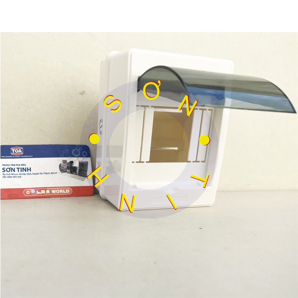 TỦ ĐIỆN âm tường NỔI 2 4 ĐƯỜNG MCB MODULE MÔ ĐUN CB APTOMAT ÁT TÔ MÁT MPE TN-4 hộp điện nhựa công nghiệp
