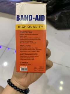 Băng keo cá nhân VIDUGO (1 vỉ 5 miếng)