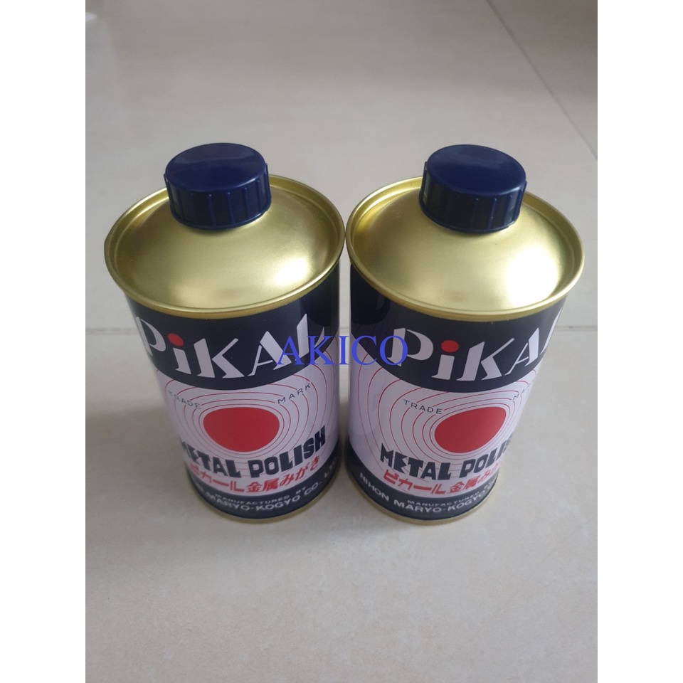 Combo 02 Bình Dầu đánh bóng kim loại Pikal Metal Polish 300g nhập khẩu từ Nhật Bản