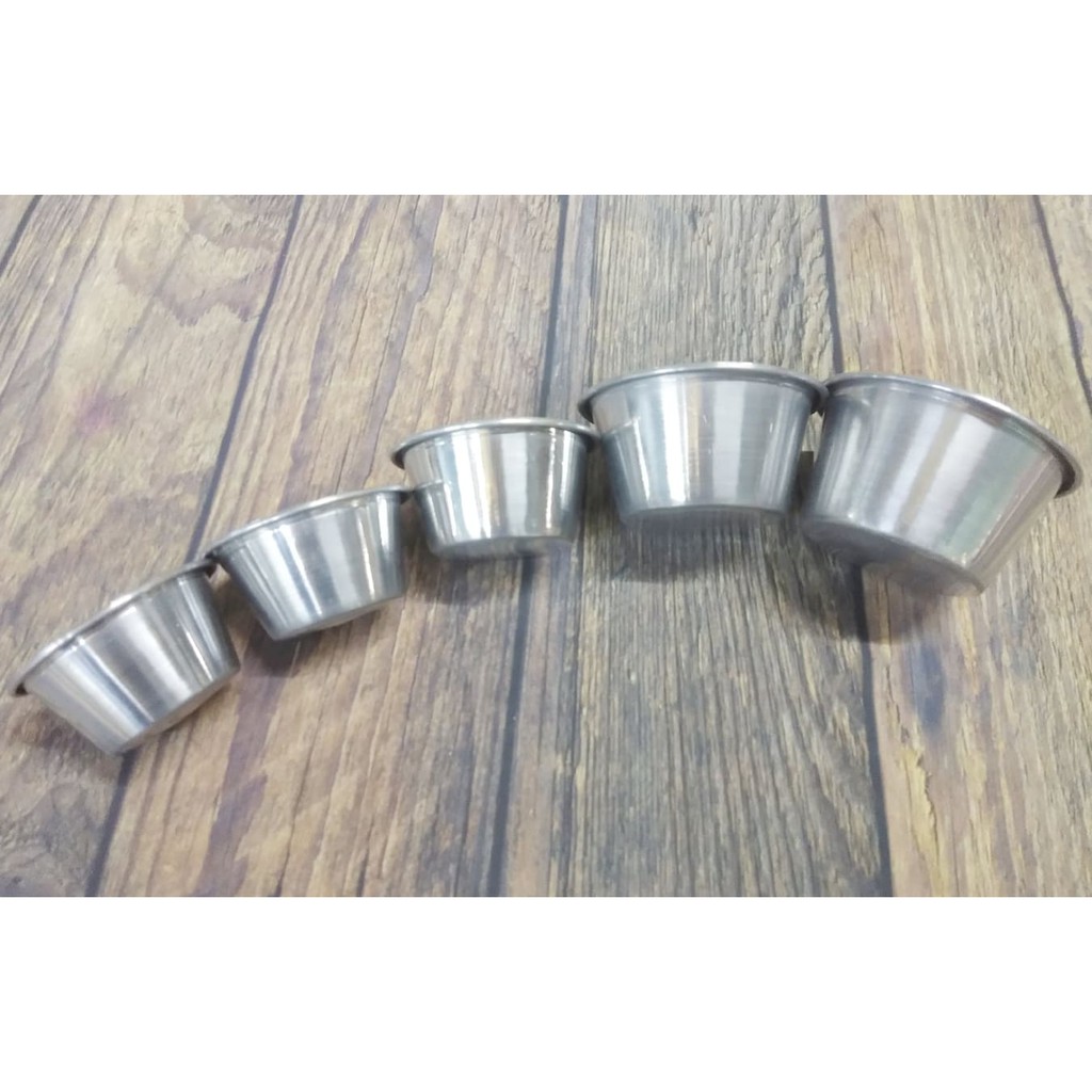 COMBO 20 KHUÔN CUPCAKE NHÔM TỪ 5 CM ĐẾN 7.2 CM