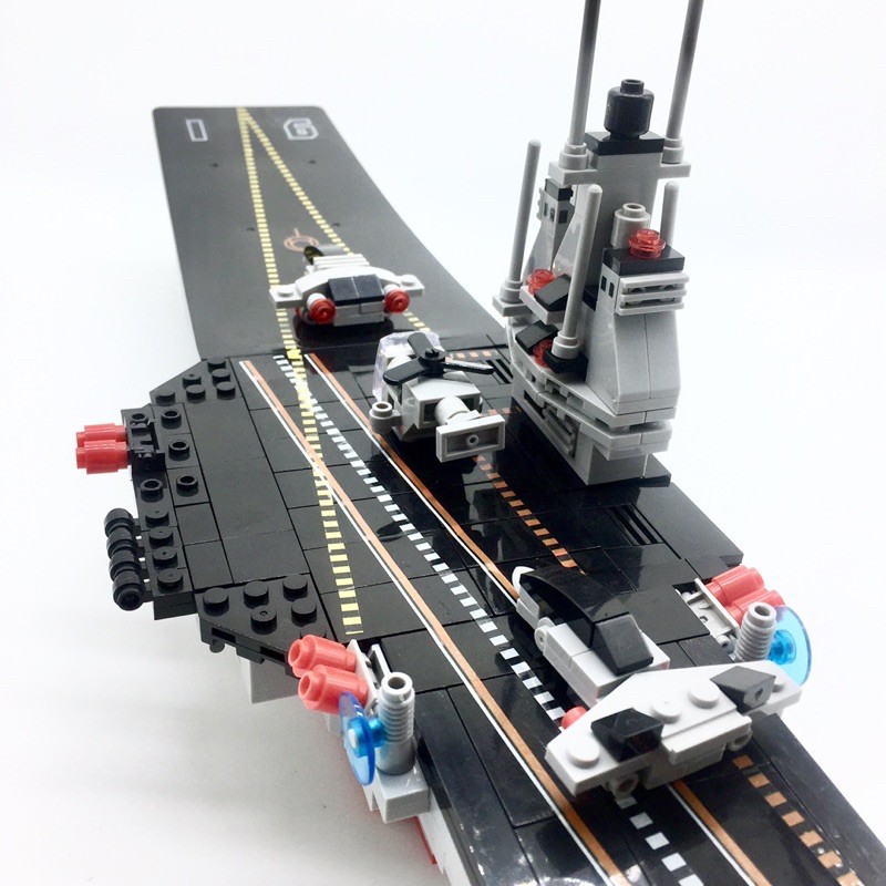 Lego con trai lắp ráp thuyền chiến đấu 632 miếng ghép- đồ chơi xếp hình