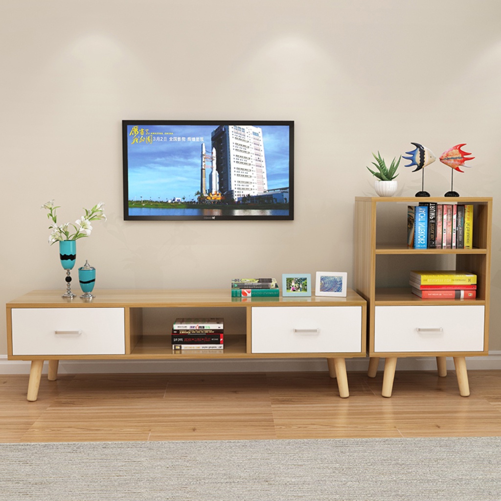 Kệ Tủ Tivi Kệ Lưu Trữ Để Đồ TV 1063 Kết Hợp Kệ Để Sàn Thông Minh- KICO HOME