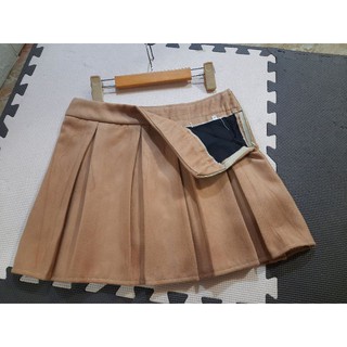 Bigsize Chân váy dạ xếp ly
