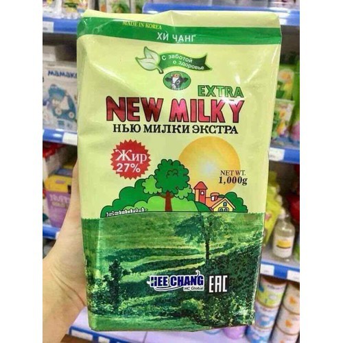 Sữa béo Nga New Milky Extra 1kg [CHÍNH HÃNG 100%] Chất lượng_Thơm ngon_Vị Khác Biệt_Tăng cân tuyệt vời