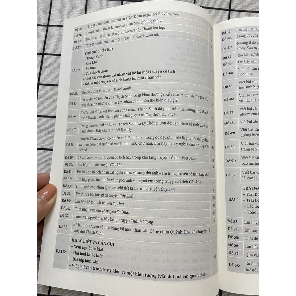 Sách Những bài làm văn mẫu lớp 6 tập 2 - Biên soạn theo chương trình Kết Nối