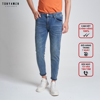 Quần Jeans Nam TONY4MEN Form Slimfit  Basic QJ1014