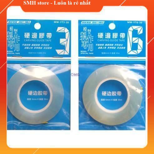 Băng dính trong che sơn Masking tape - Manwah
