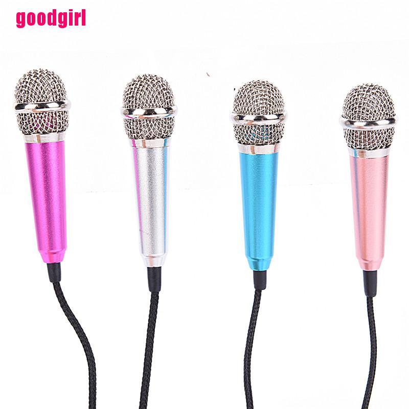 Good 2017 Hot Mini Karaoke Condenser Microphone for Phone Computer Mini Phone Microphone