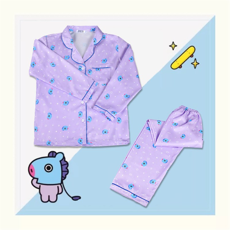 Bộ Pijama BT21 (1 áo + 1 quần)