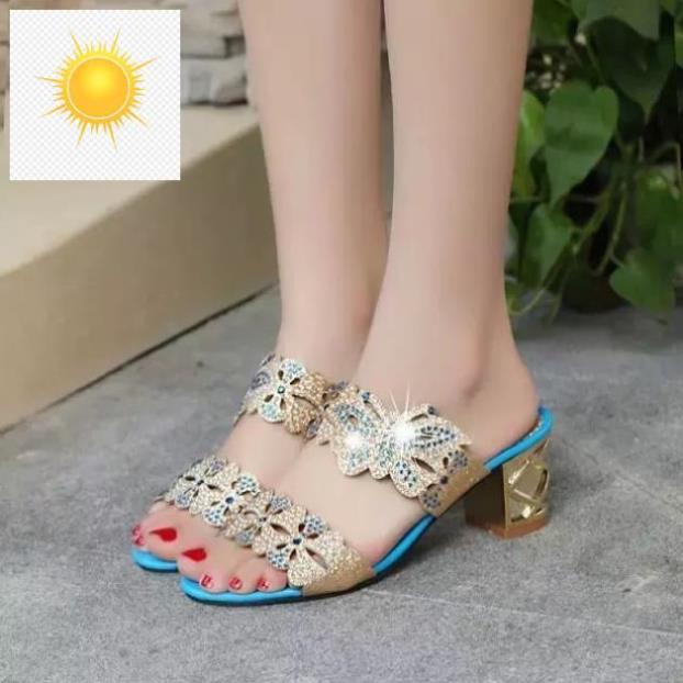 Dép thời trang nữ tuổi Trung Niên cao 6 phân hàng QCCC ( hàng ORDER) 🐨🐖