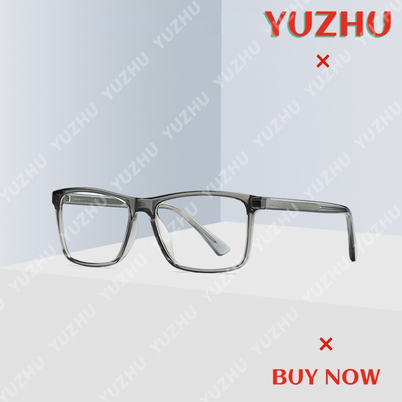 Kính TR90 Gọng Vuông Kim Loại Chống Ánh Sáng Xanh Thời Trang