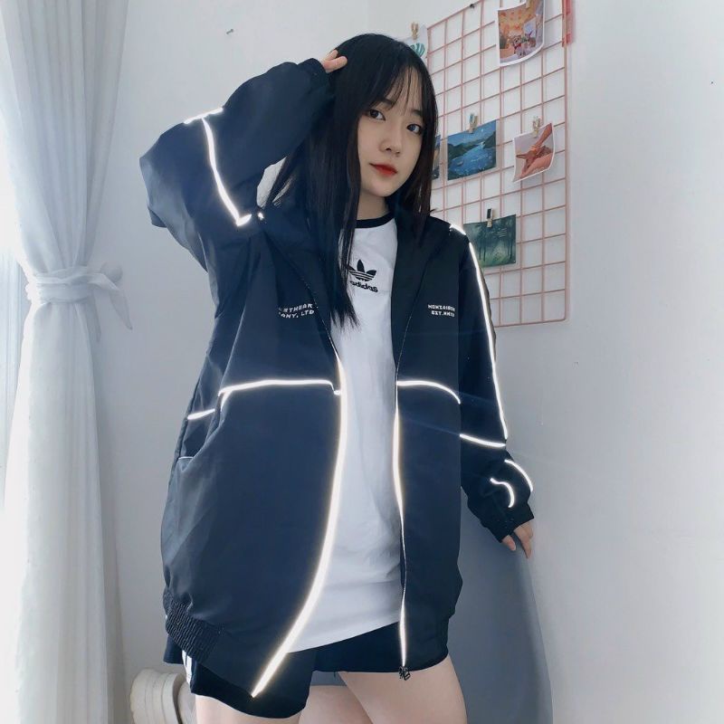 Áo Khoác Nam Nữ - Áo Khoác Dù Jacket NOWSAIGON Phản Quang XPstore