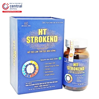 HT Strokend - Hỗ Trợ Tim Mạch, Dự Phòng Tai Biến Mạch Máu Não, Phòng Đột Quỵ - Học Viện Quân Y