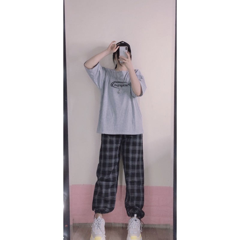 bộ quần kẻ UZZULANG ⚡️FREESHIP EXTRA⚡️phom hotren chuẩn ảnh xịn mịn