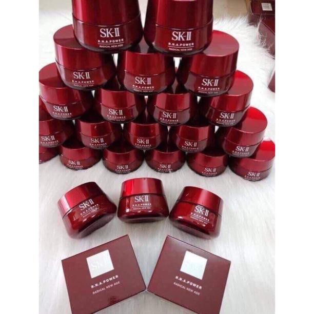 [Siêu Sale] [ CHUẨN AUTH ] Kem Chống Lão Hoá SK-II [Hàng Chính Hãng] SK-II / Skii / Sk2 Chai Lớn Màu Đỏ 80g Phiên Bản Dưỡng Ẩm Và Ánh Sáng Của Kem Phục Hồi Và Trẻ Hóa Nguồn Cơ Mới