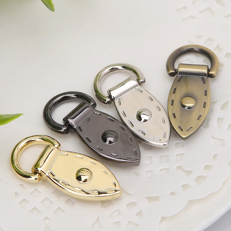 Móc khóa cho túi xách/dẫn thú cưng bằng kim loại hình chữ hình chữ D DIY