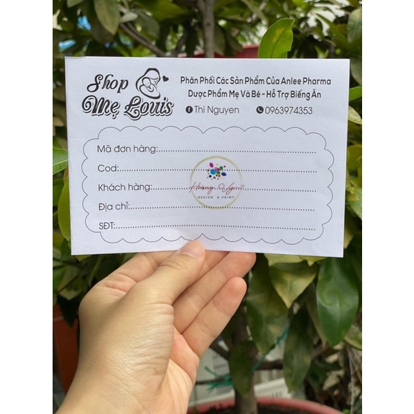 PHIẾU SHIP THIẾT KẾ TỪ 200 TỜ
