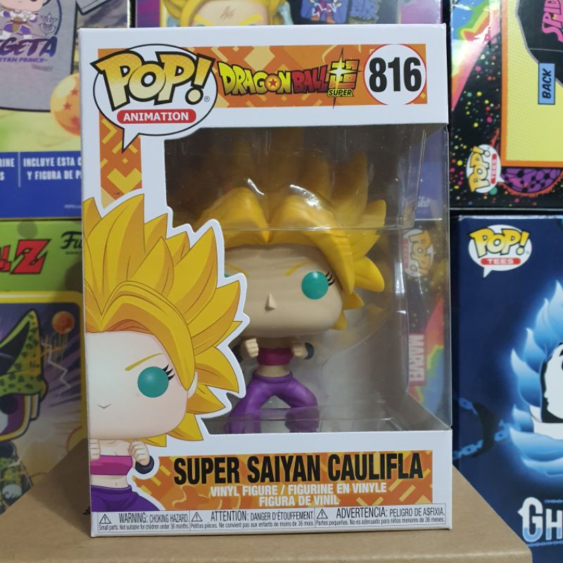 Đồ chơi mô hình funko pop 816 Super Saiyan Caulifla - Dragon Ball