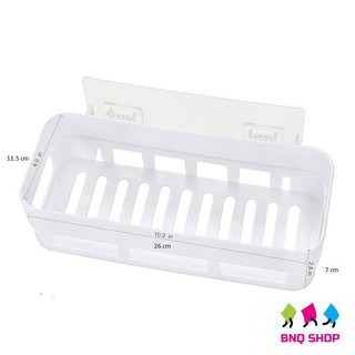 Combo 2 kệ nhựa đa năng đáy sọc dọc cho phòng tắm, nhà bếp