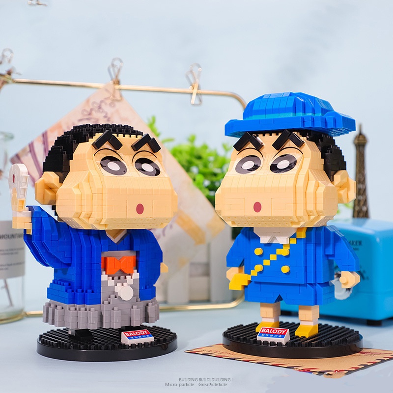 Lego nhân vật hoạt hình xây dựng khối đồ chơi đồ chơi xếp hình động vật 3D