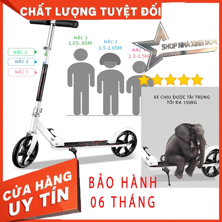 Xe Trượt Scooter Người Lớn Cao Cấp Centosy cao cấp - có thể gập gọn - Quà trung thu cao cấp