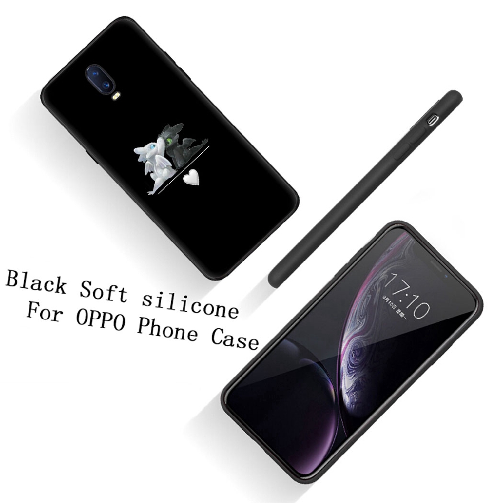 Ốp điện thoại silicon mềm hình Anime How to Train Your Dragon cho OPPO F11 R17 PRO F1PLUS A9 R9 R9S R15 A1K A5 A9 2020