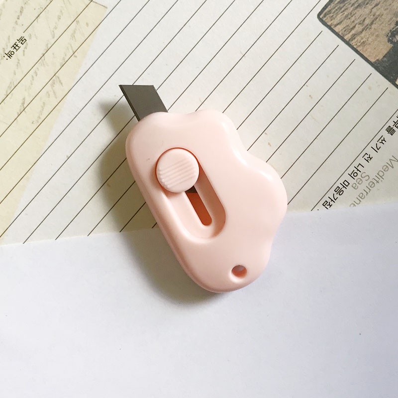 Dao rọc giấy mini tiện lợi nhiều mẫu siêu dễ thương