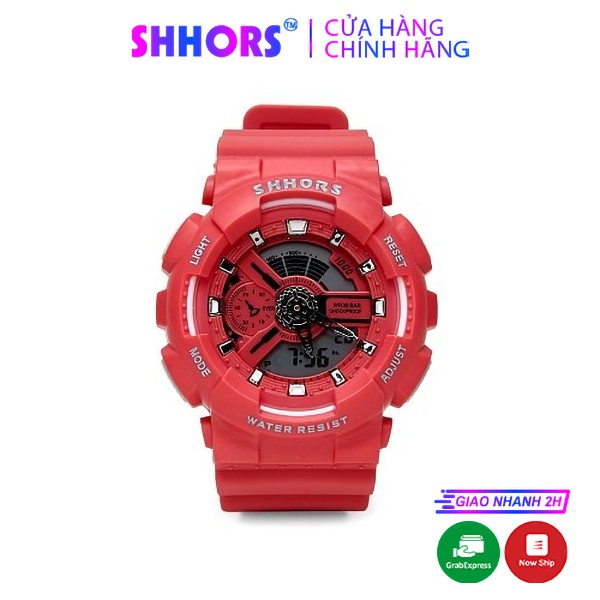Đồng Hồ Thể Thao Unisex SHHORS Phong Cách Sport 692E Chạy Kim và mặt số.