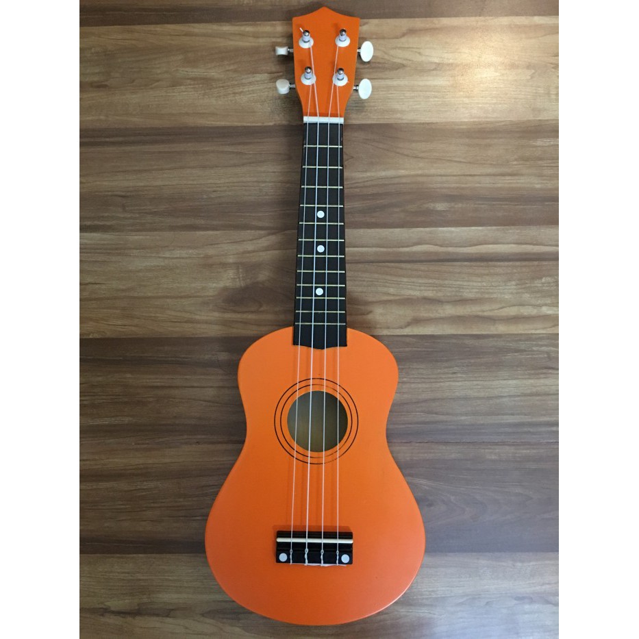 [GIAO NHANH 2H] Đàn Ukulele Gỗ Cam Sữa WOIM Soprano Size 21inch 53cm (Mua 1 Tặng 5)