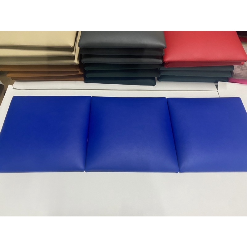 40cm*40cm tấm nệm ốp trang trí đầu giường sang trọng chất liệu da