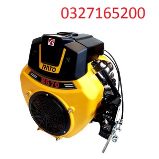 Máy nổ – Động cơ xăng Rato R670E - 22HP