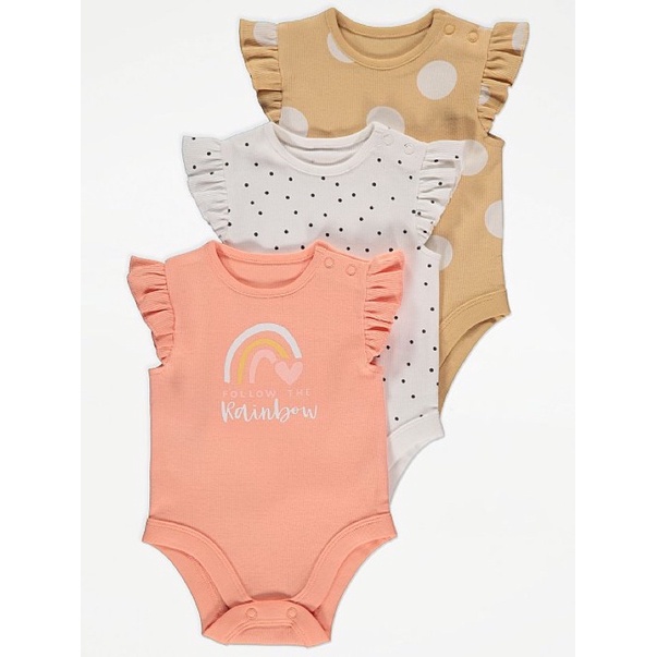 Set 3 body bé gái George UK cực kỳ dễ thương