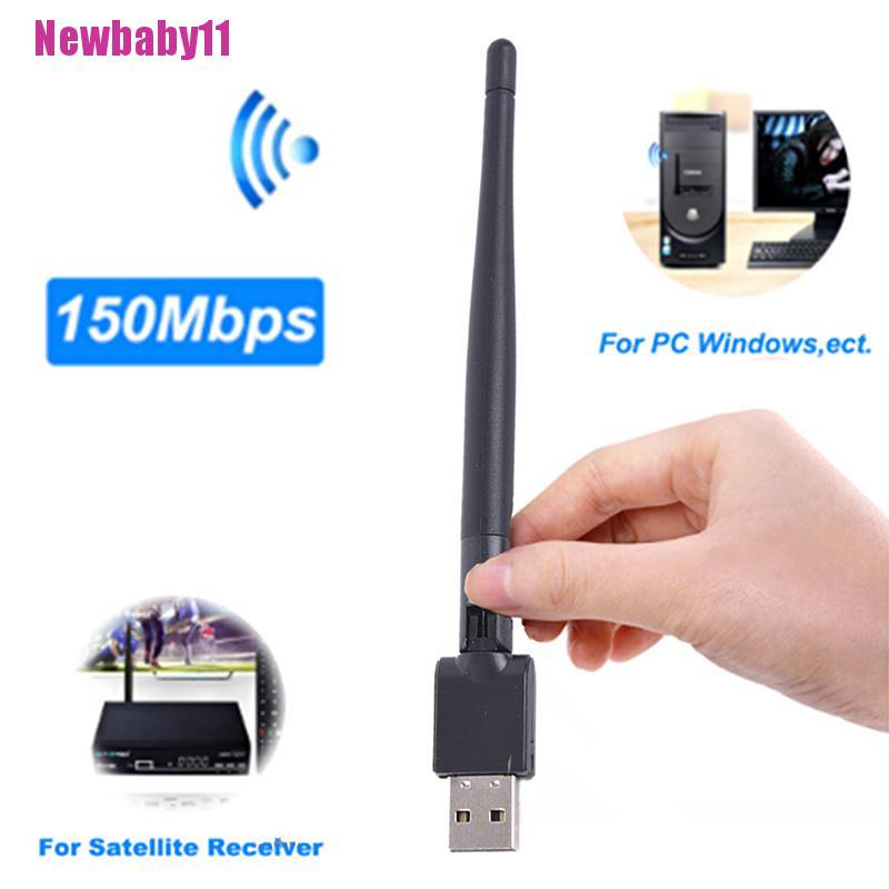 Usb Wifi Không Dây Mt7601 150mbp 802.11n / G / B Cho Dvb S2 Dvb T2