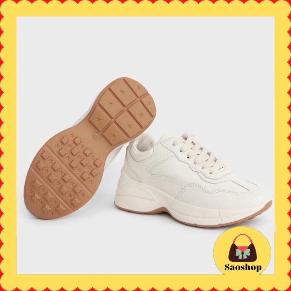 Giày Thể Thao Nữ Sneaker Da Mịn đến nâu | BigBuy360 - bigbuy360.vn