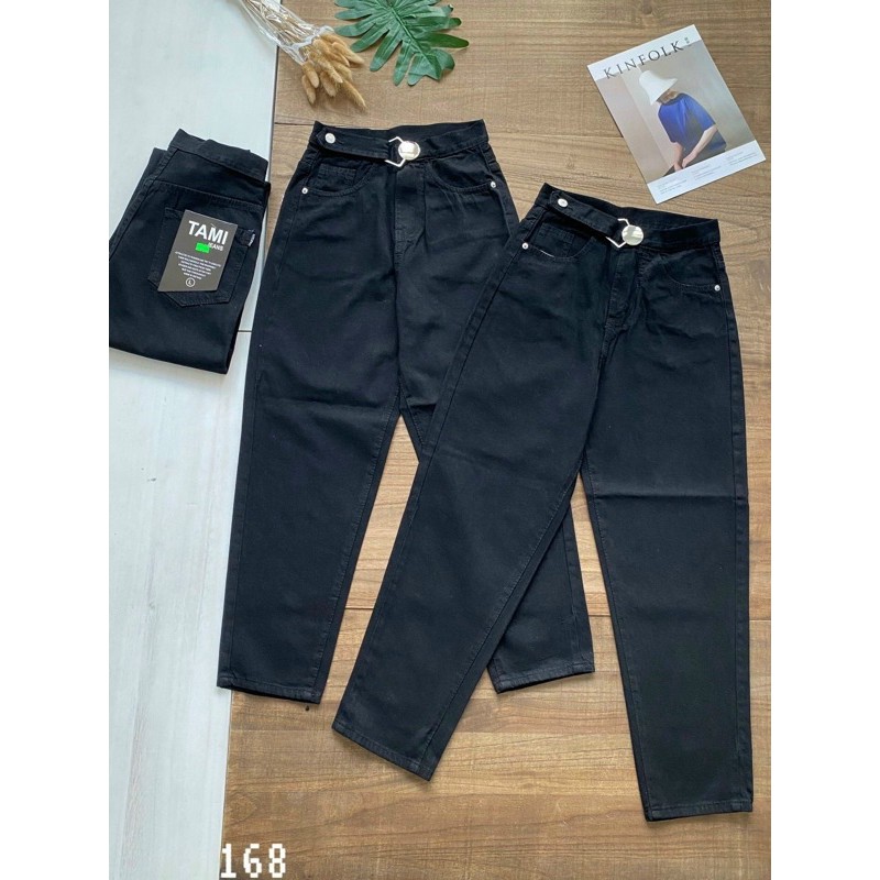 QUẦN JEAN BAGGY NỮ CẠP KIỂU SIÊU CAO MS 168 [CLIP THẬT] [FREESHIP] hàng loại 1, VẢI DÀY
