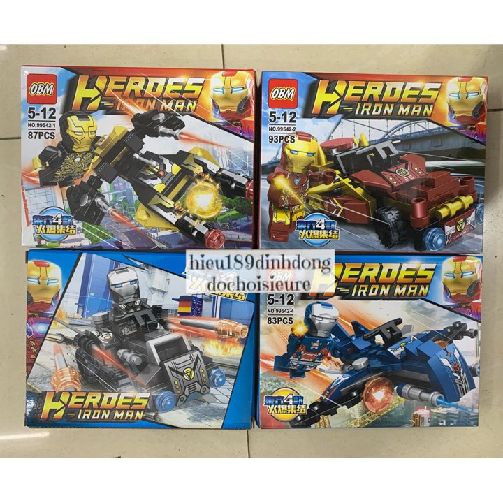 Lắp ráp xếp hình siêu anh hùng 99542