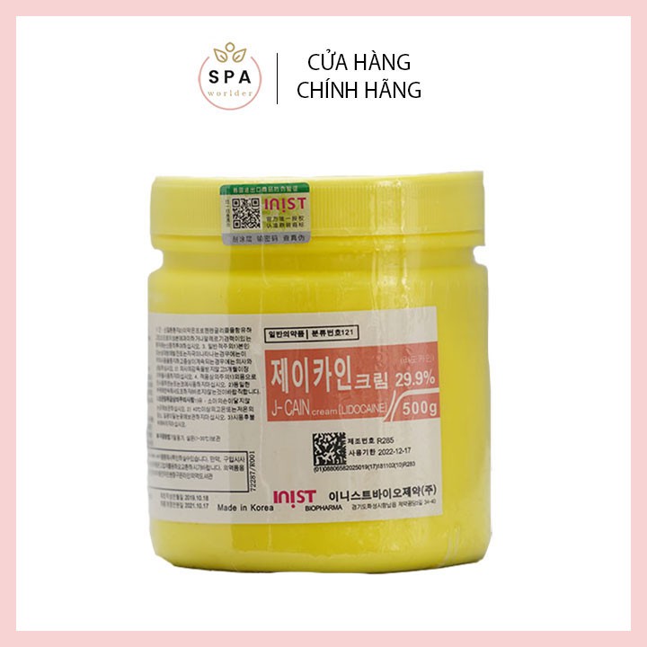 Kem Jcain Hàn Quốc, Kem ủ 29.9% Dùng Lăn Phi Kim Phun Xăm Tiêm Cấy Wax Lông