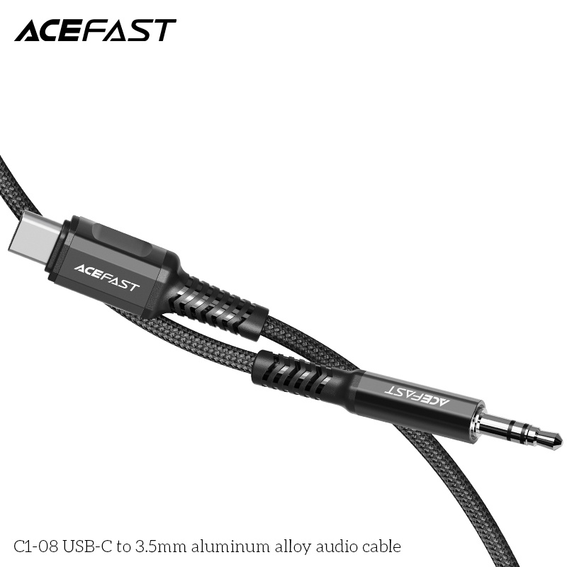 Cáp chuyển âm thanh ACEFAST USB-C to 3.5mm  - C1-08
