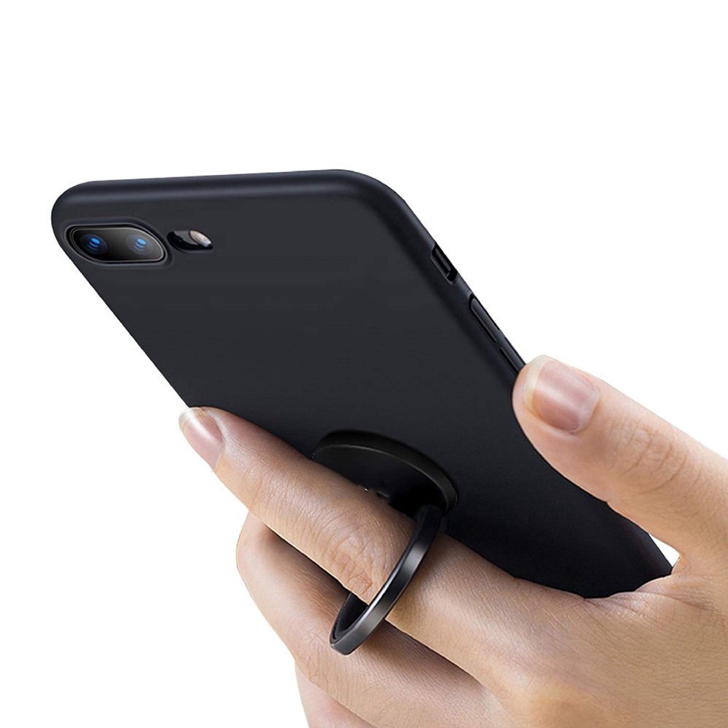 NEW Luxury metal Phone Socket Holder Universal 360º Rotating Finger Ring Stand Magnetic Car Bracket