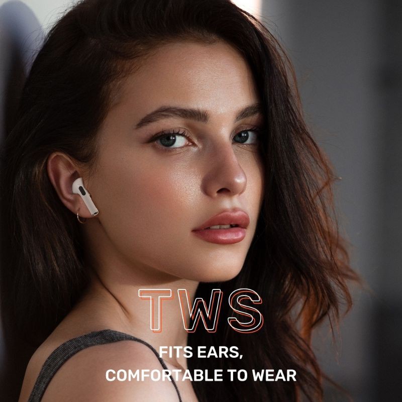 Tai Nghe Không Dây TOPK T30 TWS Bluetooth 5.0 Nhỏ Gọn Âm Thanh HD Có Mic IPX4 - Hàng chính hãng