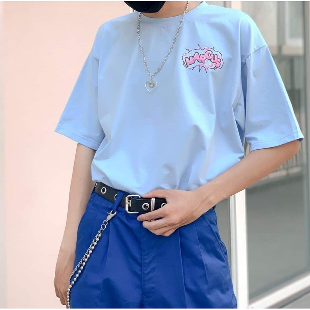 Áo thun Unisex tay lỡ_Form dưới 65kg | BigBuy360 - bigbuy360.vn