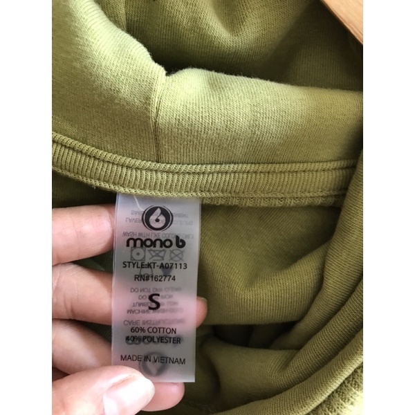 áo len cổ lọ hãng monno b xịn VNXK