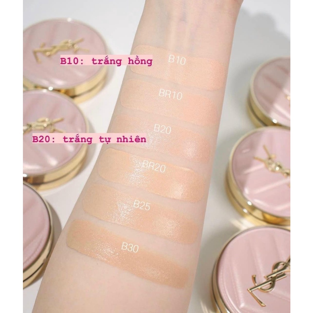 Phấn Nước Cushion YSL TOUCHE ÉCLAT GLOW-PACT CUSHION SPF 50+ / PA++++ 12g