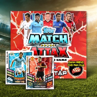 Bộ Sưu Tập 96 Thẻ Cầu Thủ In Album Match Attax 2012-13