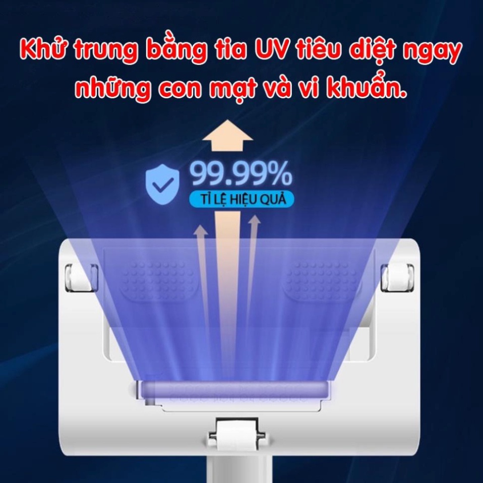 Máy hút bụi giường nệm diệt khuẩn UV, chuyên dụng hút bụi vệ sinh giường nệm, chăn ga, ghế sofa, bảo hành 12 tháng