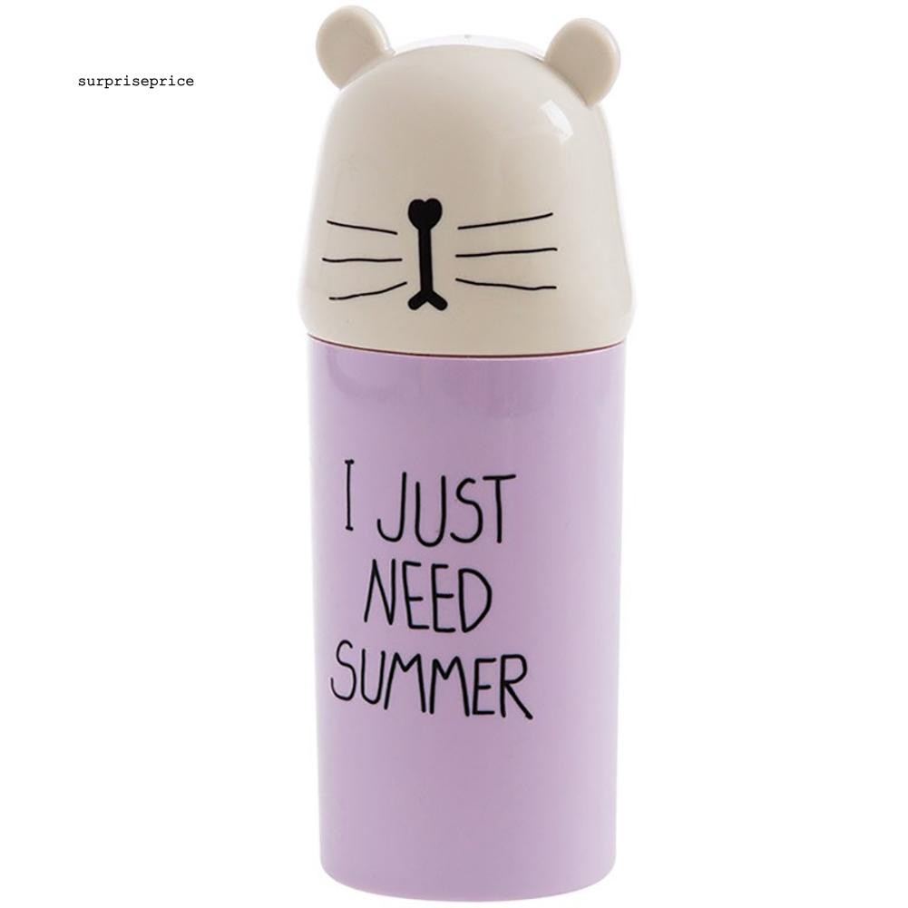 Cốc đựng bàn chải đánh răng kiểu dáng hoạt hình dễ thương