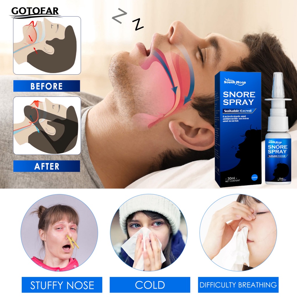 Bình Xịt Chống Ngáy Siêu Nhẹ Tiện Dụng