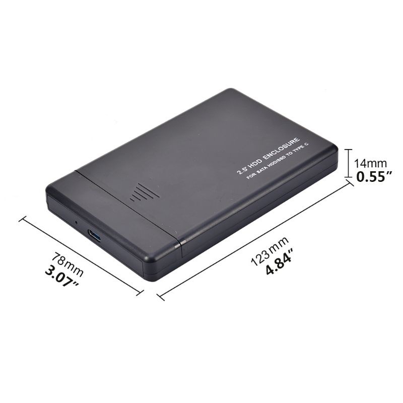 WD Ổ Cứng Ngoài 2.5 Inch Usb 2.0 / 3.0 / 3.1 Chất Lượng Cao Kèm Phụ Kiện