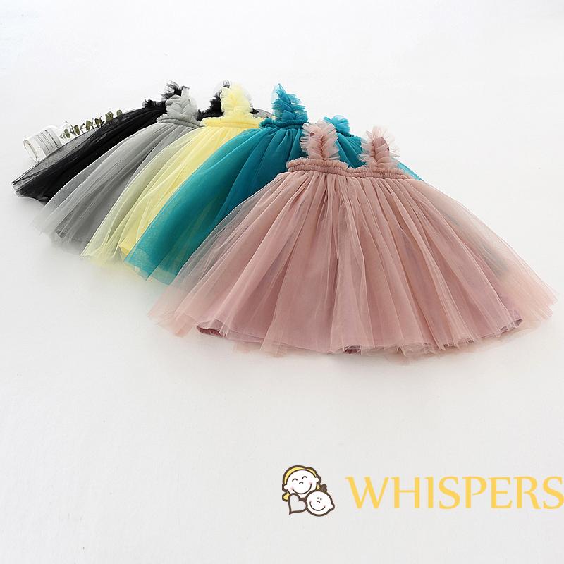 Đầm Vải Tuyn Nhiều Lớp Dễ Thương Thời Trang Mùa Hè Cho Bé Gái